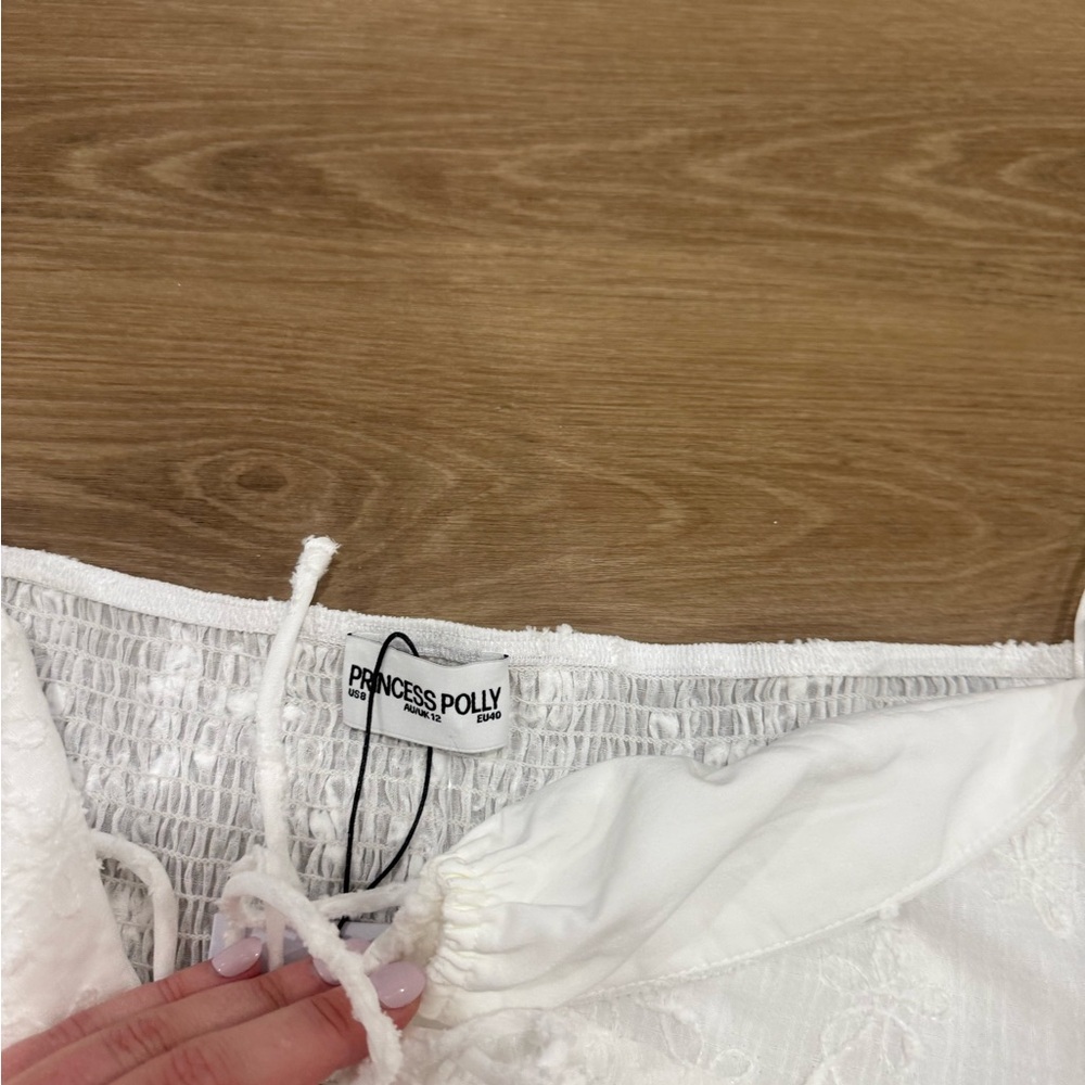 Princess Polly NWT White Dress 8 - Picture 3 of 9